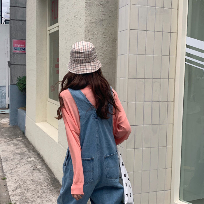 basic things denim overalls