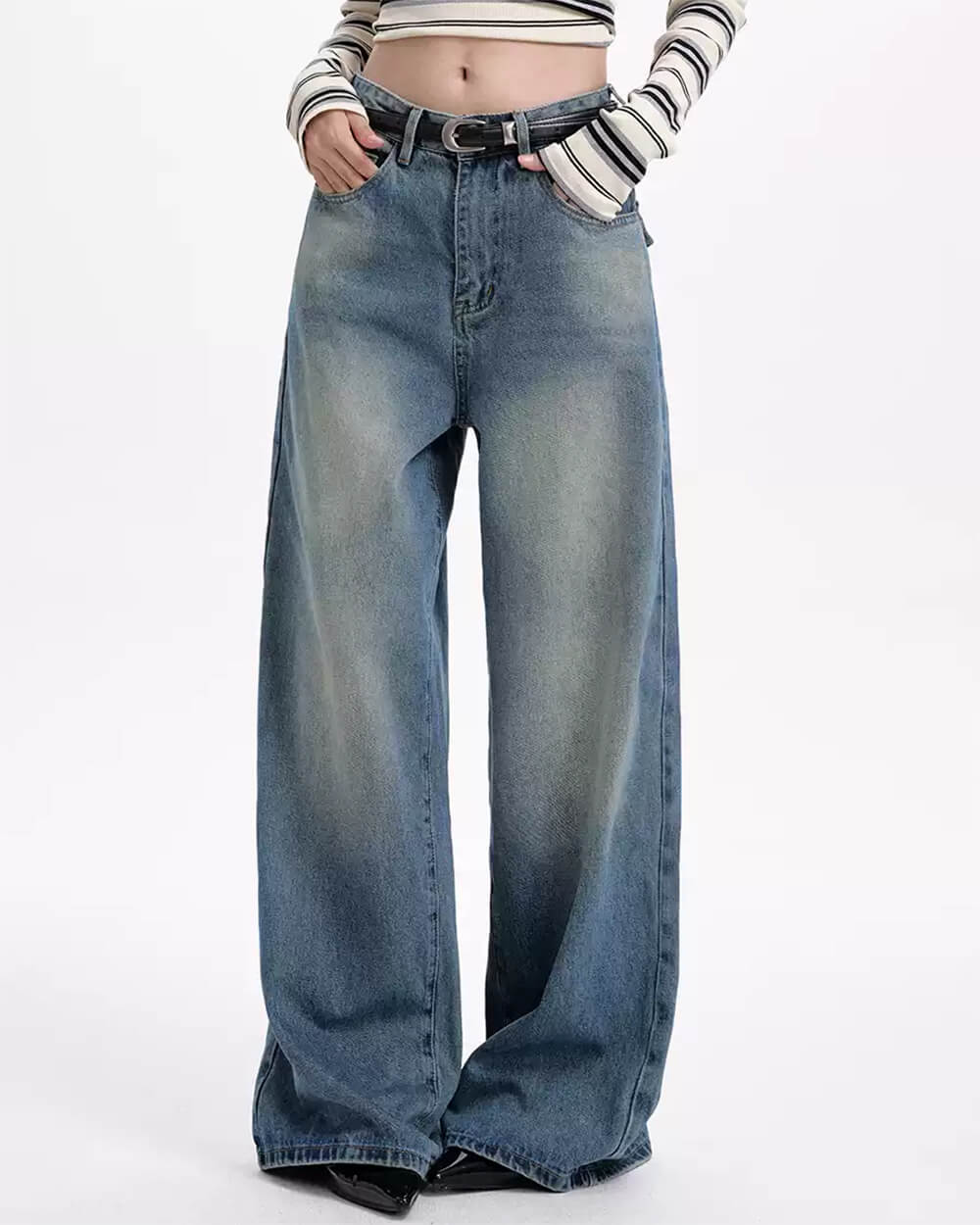 basic things baggy jeans