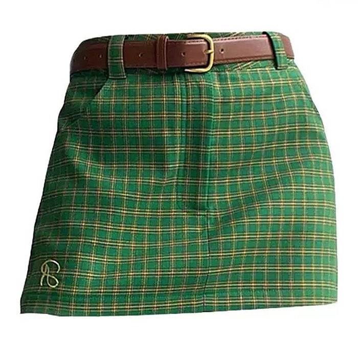 self made preppy mini skirt