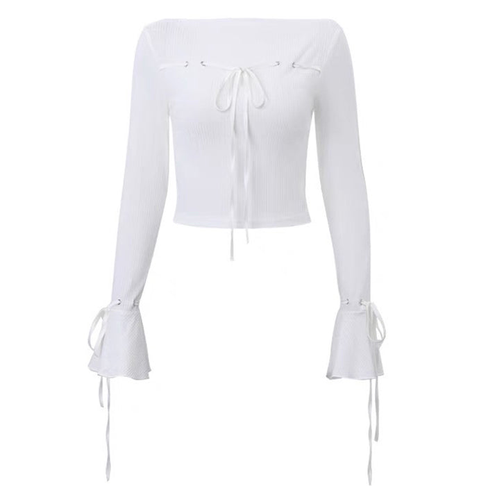 front lace coquette top